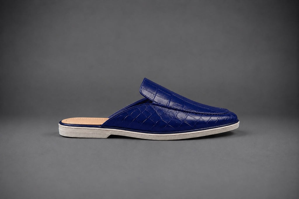 “Pacific” Croco Mule Terlik