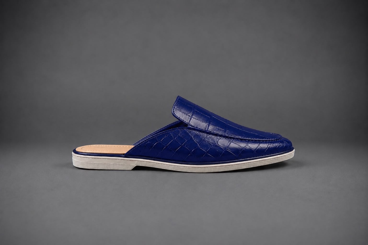 “Pacific” Croco Mule Terlik