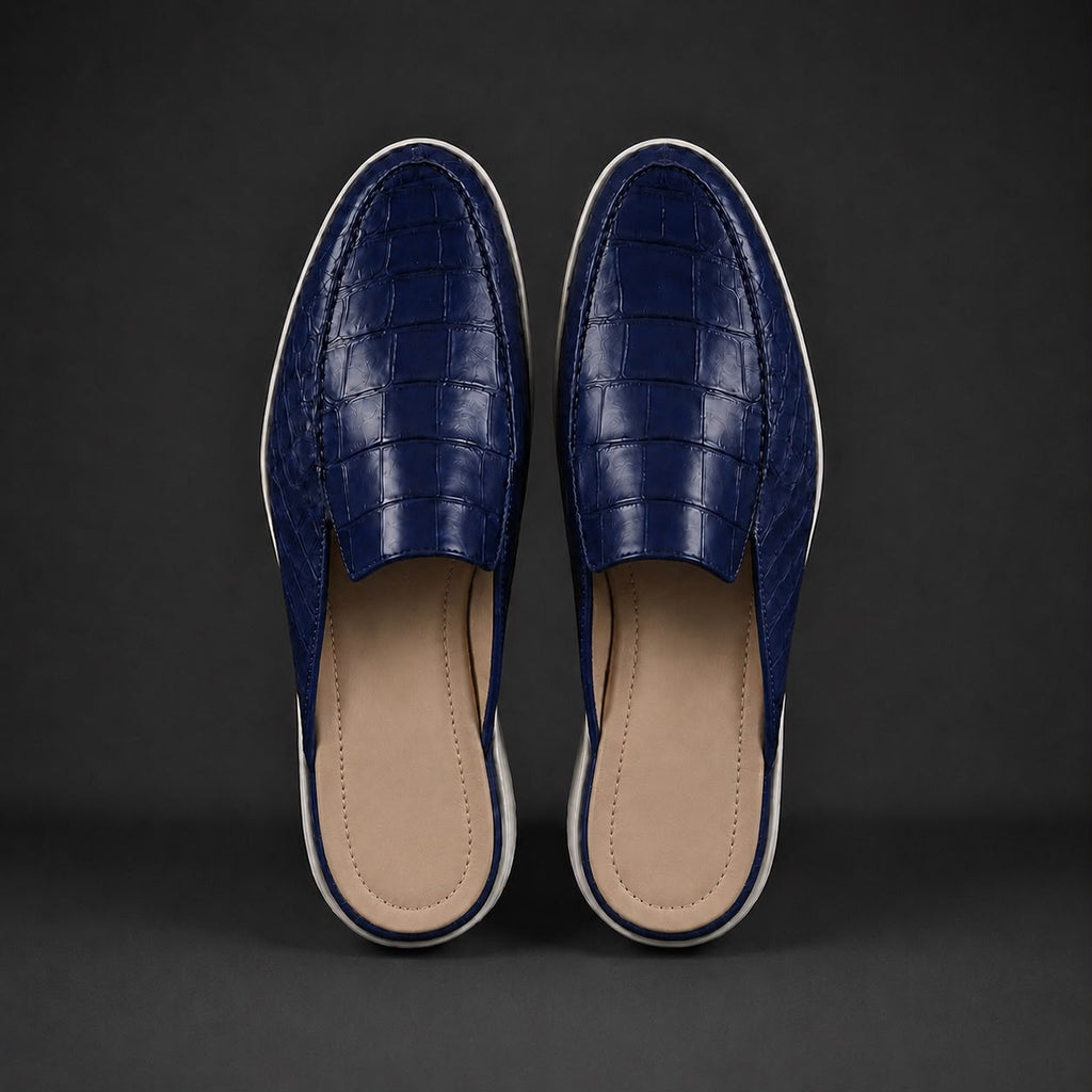 “Pacific” Croco Mule Terlik