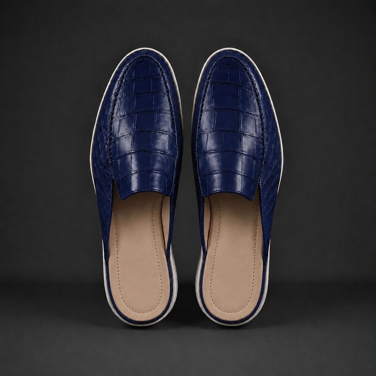 “Pacific” Croco Mule Terlik